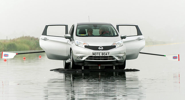  Nissan Tries to Convince Us the Note Can Float, But Why? [w/Video]