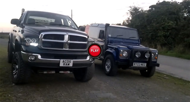  Does Size Really Matter? Tug of War between Land Rover Defender and Ram Pickup