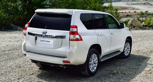  Refreshed 2014 Toyota Land Cruiser Priced from £34,995 in Britain