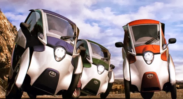  Toyota Confirms Tilting i-Road EV Three-Wheeler for Limited Production
