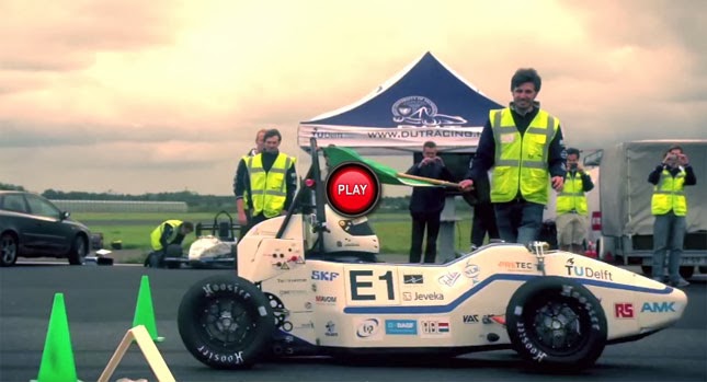  Dutch Students Take 0-100 KM/H Sprint Record with Homemade EV