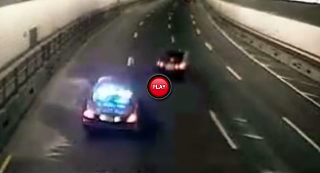 Car Almost Slams Into Mass Trooper in Boston Tunnel
