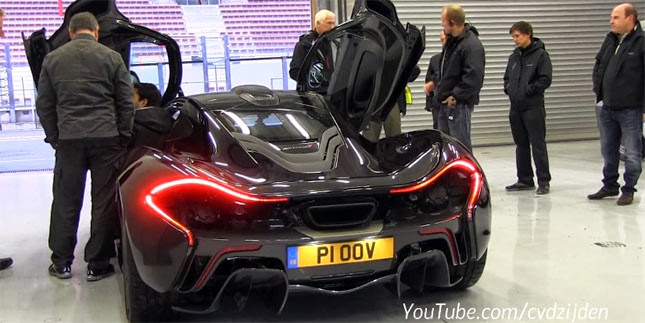  Jeremy Clarkson Filmed and Photographed Driving McLaren P1 for TG, Says He Loves It