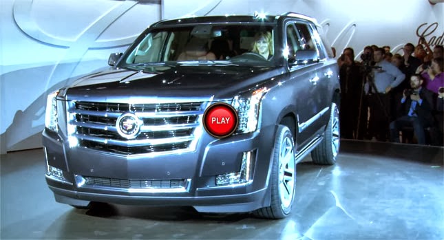  Watch the 2015 Cadillac Escalade Unveiling Live Here at 7:30 PM EST