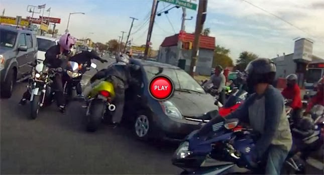  Video from 2011 Shows NYC Bikers Attacking Toyota Prius, Plus Latest Developments