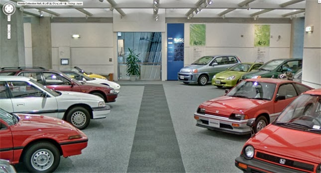  Tour Honda's Collection Hall Museum in Japan with Google Maps