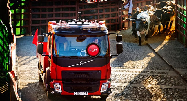  Volvo Releases the Bulls on Its New FL Distribution Truck