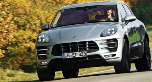  New Porsche Macan Photos Leaked or Photoshop Enhanced?