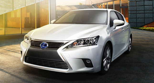  First Official Photos of Thinly Facelifted 2014 Lexus CT 200h