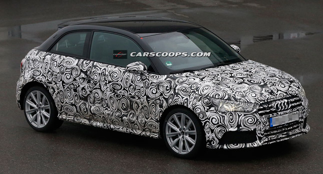  Spy Shots: New Audi S1 Quattro Hot Hatch for the Masses, Previews A1 Facelift Too