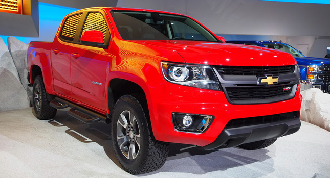  2015 Chevrolet Colorado Shows Up at the LA Auto Show Ready for Work [w/Videos]