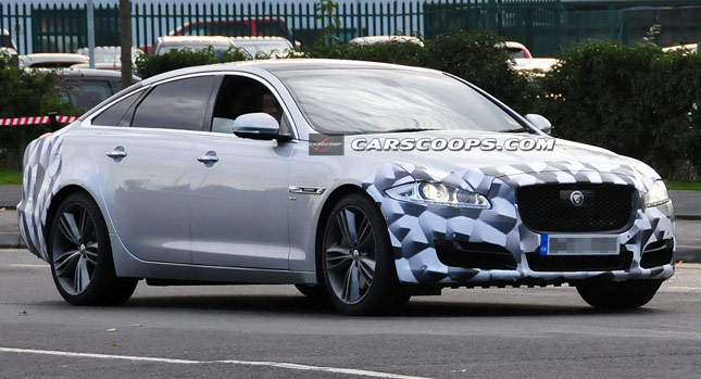  Scoop: 2015 Jaguar XJ on its Way to the Plastic Surgeon