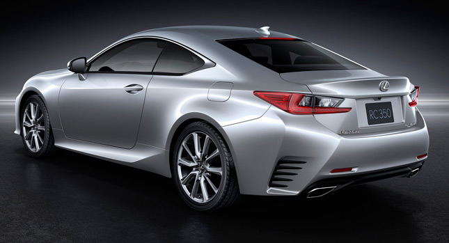  Lexus Shows and Tells More About New RC Coupe