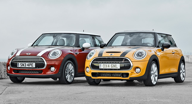  2015 Mini Hatch Makes Early Outing with First Official Photos [Updated Gallery]
