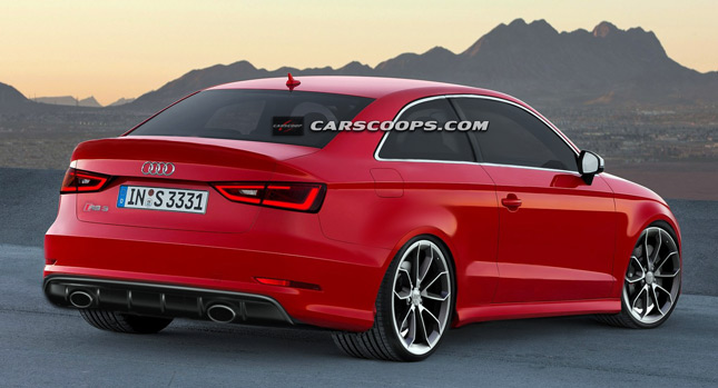  2016 Audi RS3 Coupe Envisioned by Reader