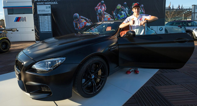  MotoGP’s 2013 Champion Marc Marquez Gets Awarded BMW M6 Coupé