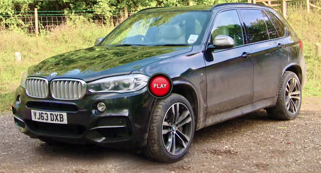  BMW's New Diesel-Powered X5 M50d Video Reviewed in the UK