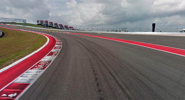  Google Street View Turns into Track View Around the Circuit of the Americas