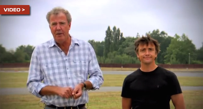  Clarkson, Hammond Banned from Driving in France for Speeding while Shooting Xmas DVD