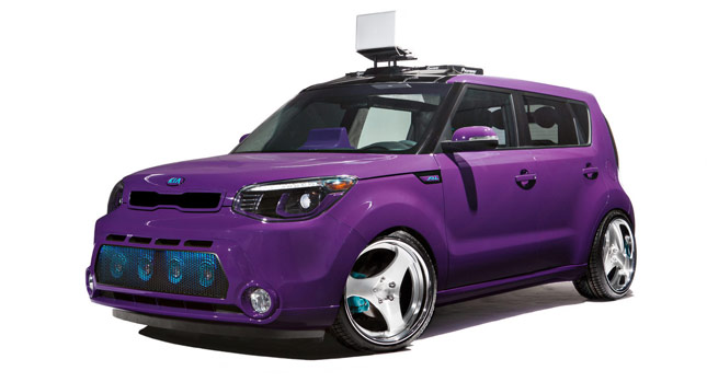  Kia Feels the Beat with Five Music-Themed Souls at the SEMA Show