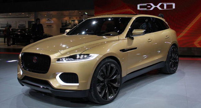  50 Shades of Jaguar C-X17: SUV Concept Debuts at Guangzhou Auto Show in a New Color