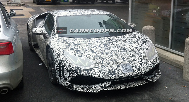  Spied: Lamborghini Cabrera Sheds Plastic Molds to Show Body