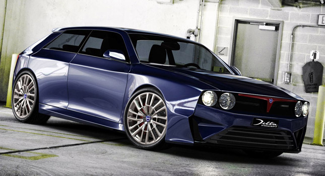  What Do You Say About This Modern Lancia Delta Integrale HF Study?