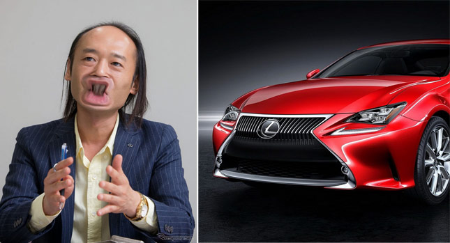 Japanese Interwebs Make Fun of Lexus' Spindle Grille and its Designer