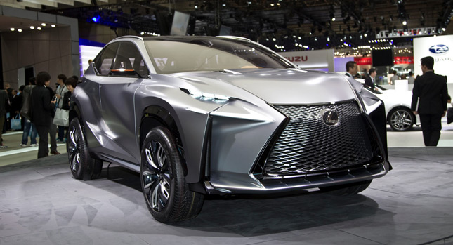  Lexus LF-NX Concept Shows Its Edgy Body with New 2.0L Turbo in Tokyo
