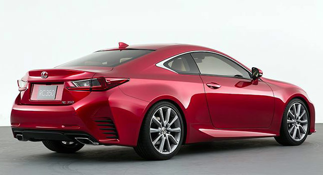  New Lexus RC Coupe Detailed in Fresh Batch of Photos
