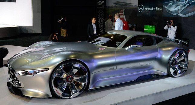  Mercedes-Benz's Gran Turismo 6 AMG Vision Concept Jumps Into Life at LA Auto Show