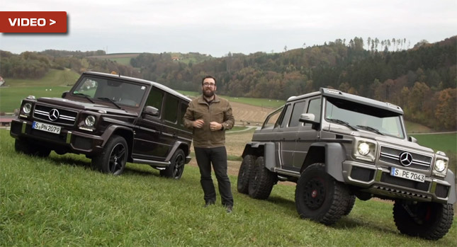  MT Explains Why Mercedes-Benz G63 AMG 6×6 Trumps its 4×4 Sibling