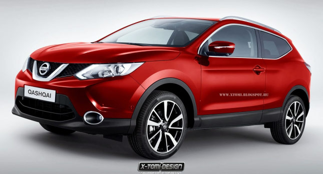  New Nissan Qashqai Loses Two Doors in Rendering-Land