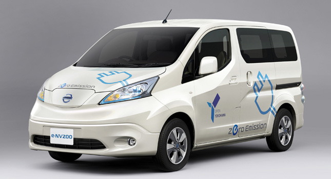  Nissan Bringing Production Version of e-NV200 to Tokyo, Launches in Japan in 2014