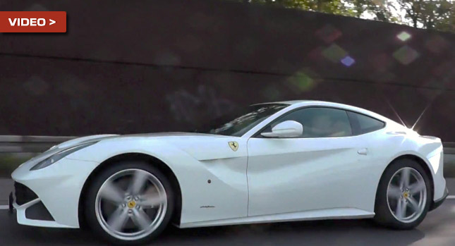  Driving a Ferrari F12b Legally at Over 300km/h in Germany