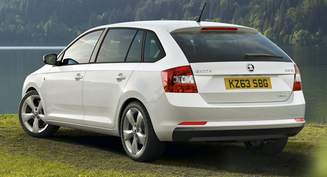  Skoda Rapid and Spaceback GreenLine Priced and Rated in the UK