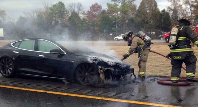  Owner of Third Model S that Caught Fire Defends His Car, Says it Saved Him