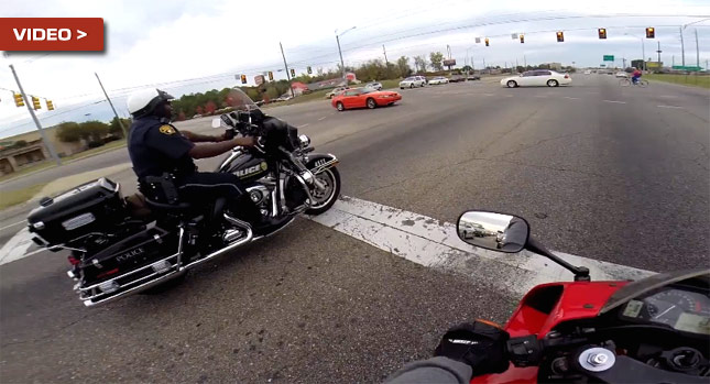  Montgomery Cop on a Harley Davidson Filmed Drag Racing a Civilian [Updated]
