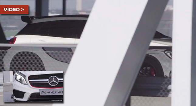  Mercedes-Benz Video Teases New GLA 45 AMG Concept