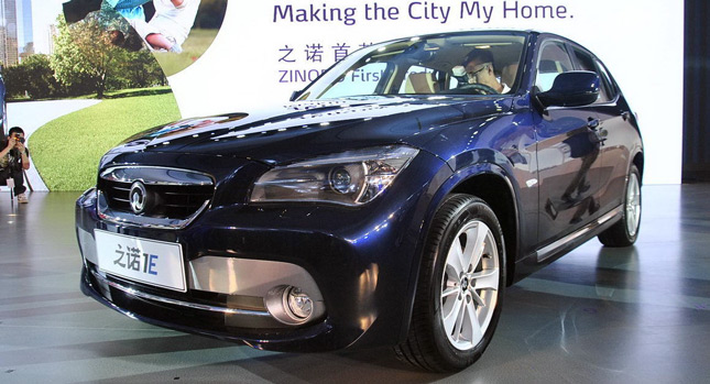  New Zinoro 1E, The All-Electric BMW X1 Made in and for China, Debuts at Guangzhou Auto Show