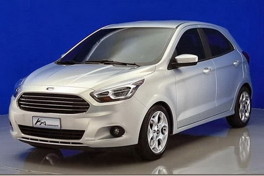Ford Shows Stylish 2015 Ka Concept in Brazil