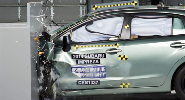  IIHS Awards Volvo XC90, Subaru XV Crosstrek and Impreza Top Safety Pick + Rating