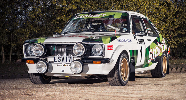  1977 Ford Escort Mk2 Rally Car that Belonged to McRae Family Up for Auction