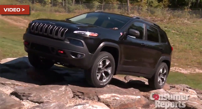  CR Finds 2014 Cherokee Quite Capable Off-Road if You Buy the Trailhawk Model