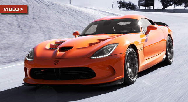  SRT Details 2014 Viper Time Attack, Only 159 Will Be Made