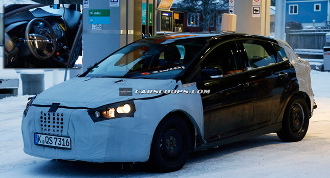  Spy Shots: Ford's Focus Compact Visits Dr. Makeover
