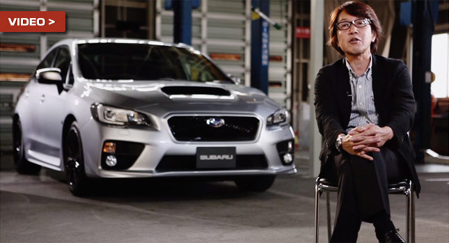 Subaru WRX Project Manager Dissects 2015 Model in New Video