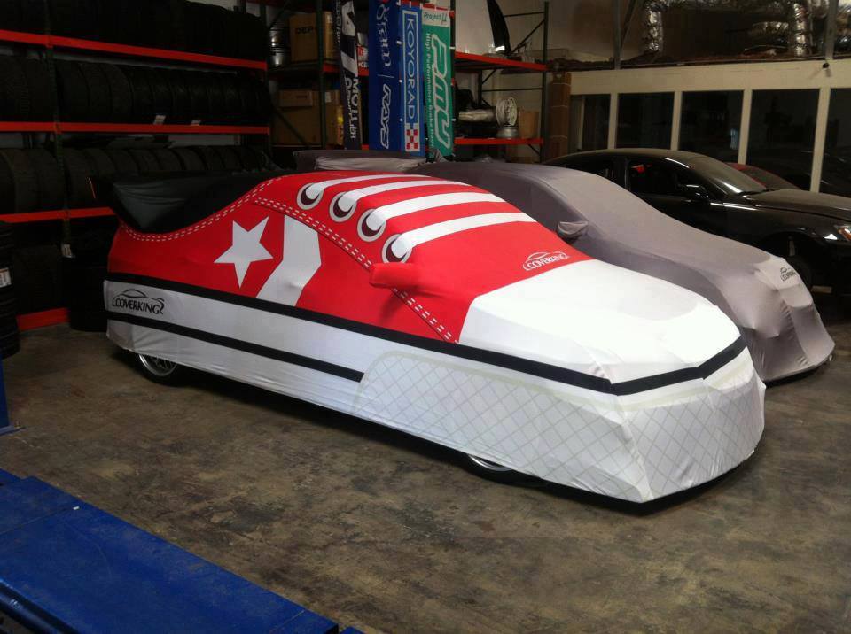 Can You The Car Under This Converse Sneaker-Style Cover? | Carscoops