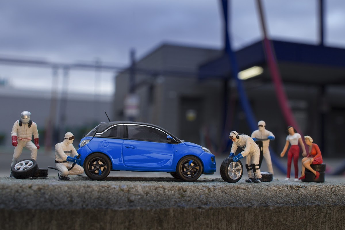 Opel Gets Playful with 2014 Adam, Showcases New Colors with Toy Models