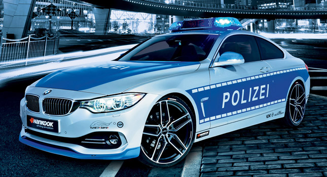  Eins, Zwei, Polizei: AC Schnitzer Turns BMW 428i Coupé into 290HP Police Car [w/Video]